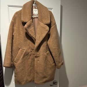 Tan Sherpa Coat
